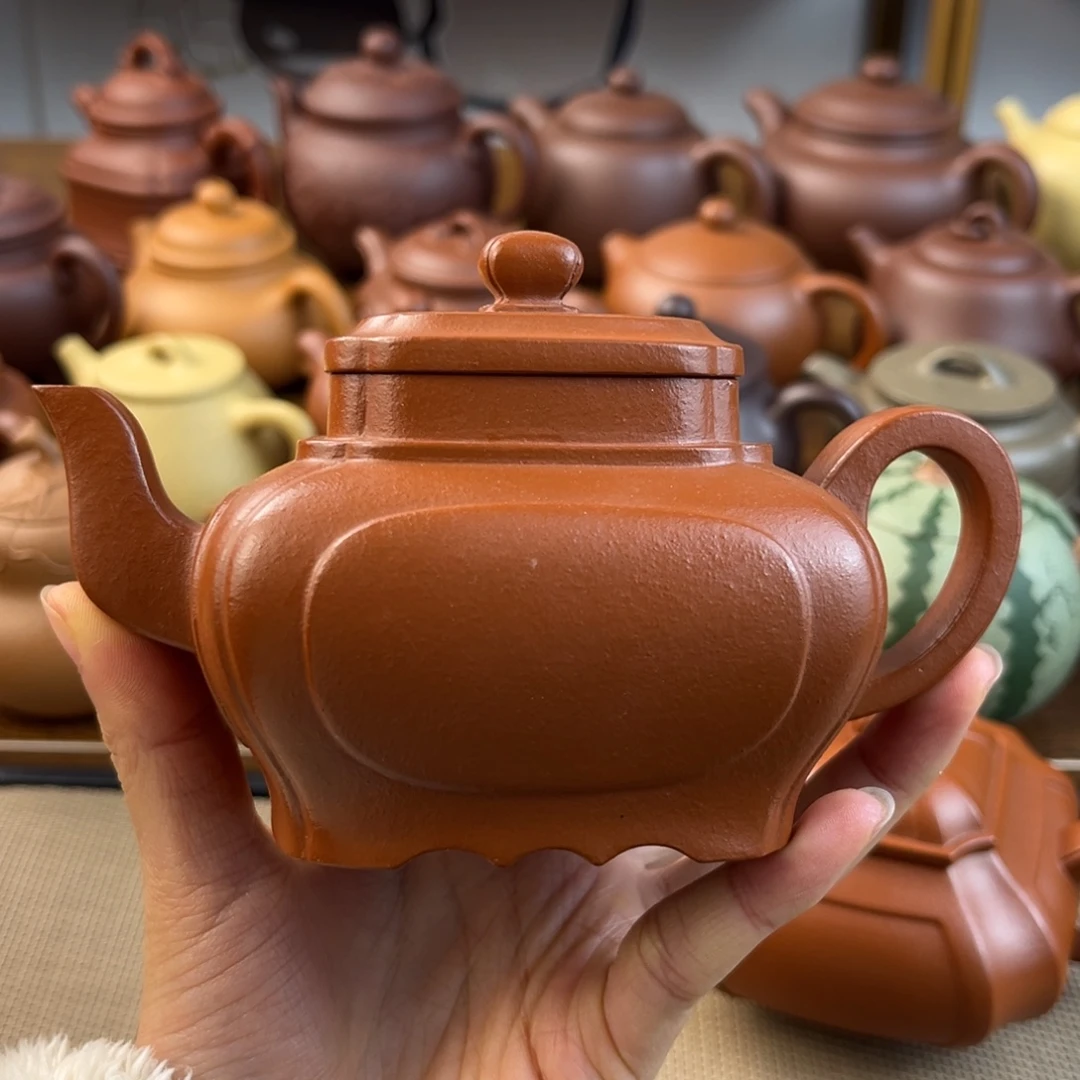 鞍***钱紫砂茶壶手工制作工艺精湛