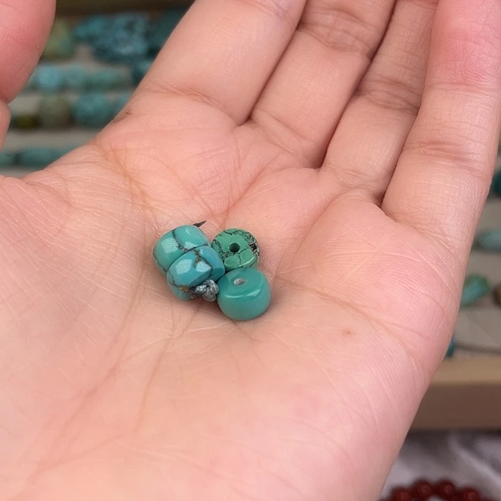 有***店未镶嵌绿松石珠宝奇石