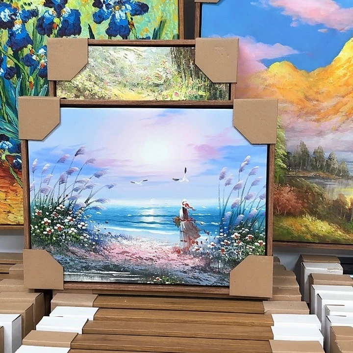 油画3040油画作品入选全国美展并