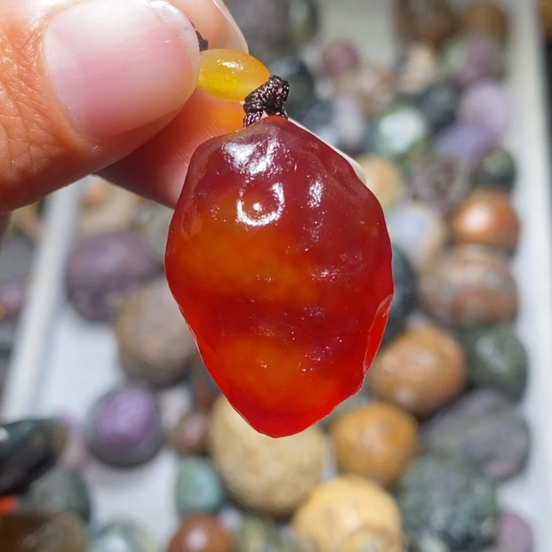 未镶嵌玛瑙/玉髓珠宝半成品
