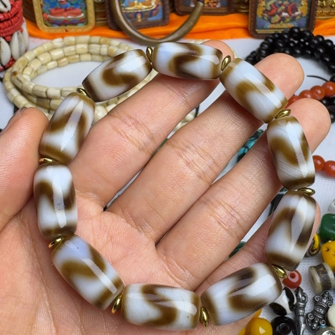 泥塑泥塑藏式手串