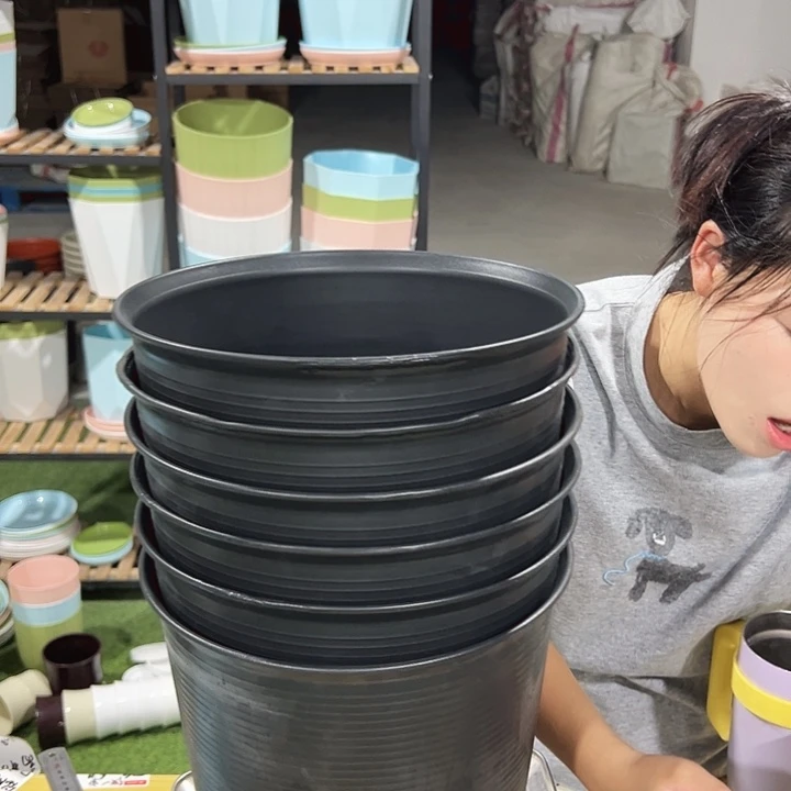 微瑕高陶口30高30黑色6只无托
