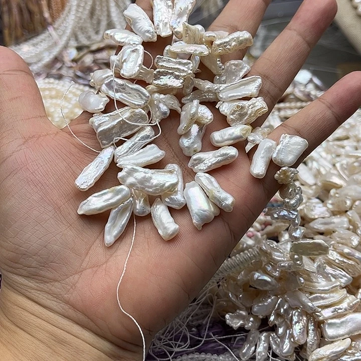 玛瑙/玉髓未镶嵌珠宝半成品一条花瓣巴洛克珍珠