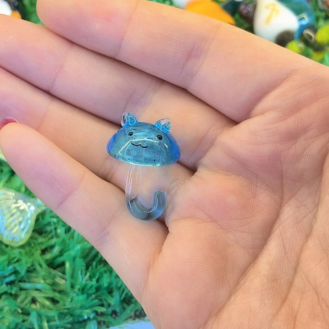 琉璃手工艺品妍*子小伞