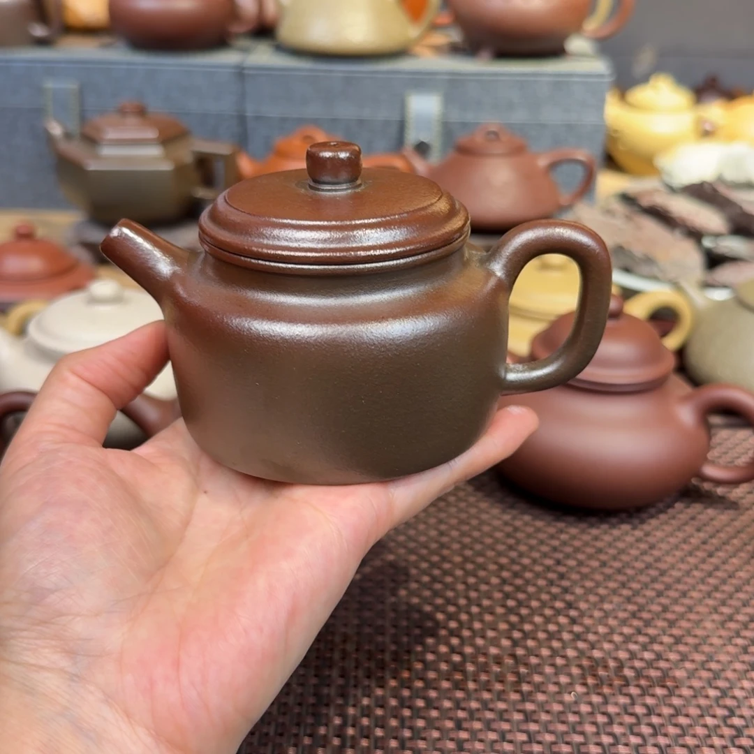茶壶底槽青特价柴烧200毫升左右