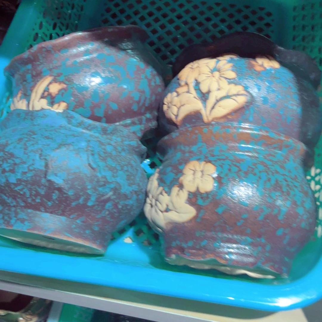 紫砂花盆粗陶盆醋