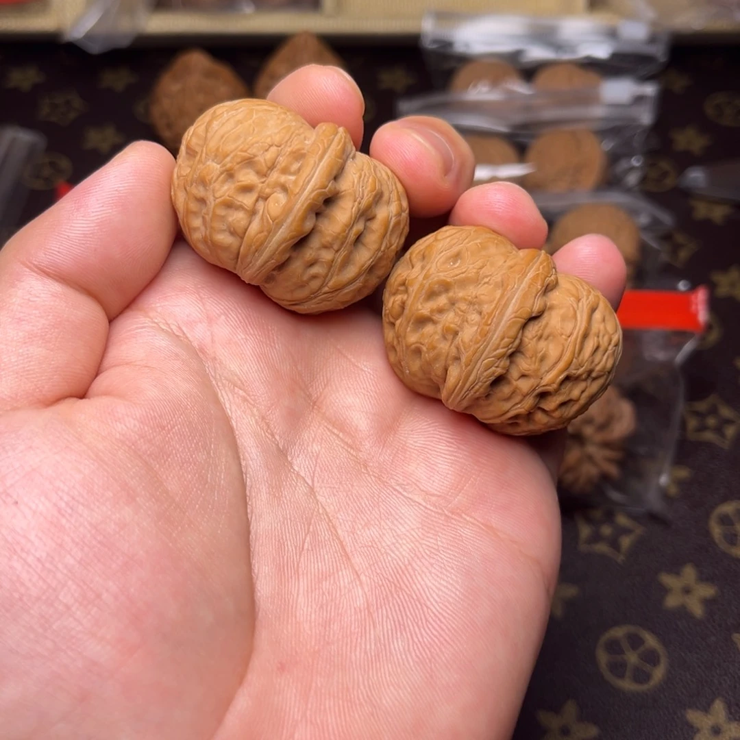 把件文玩核桃42尺元宝 全品