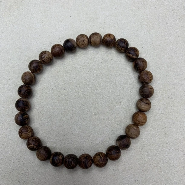 达拉干九分沉沉香老料手串6mm单圈多样性发一