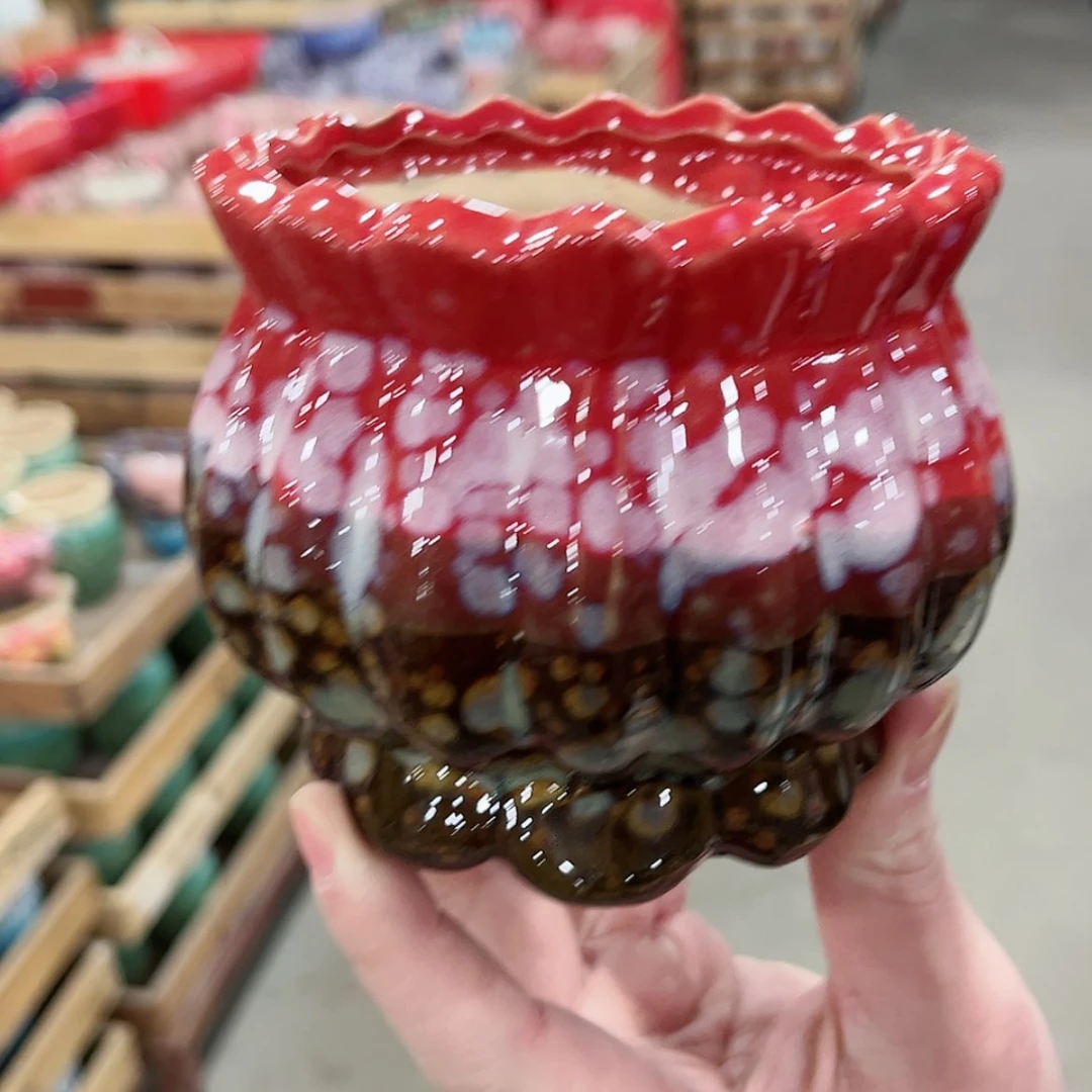 【闪购商品】陶瓷陶瓷多肉植物花盆