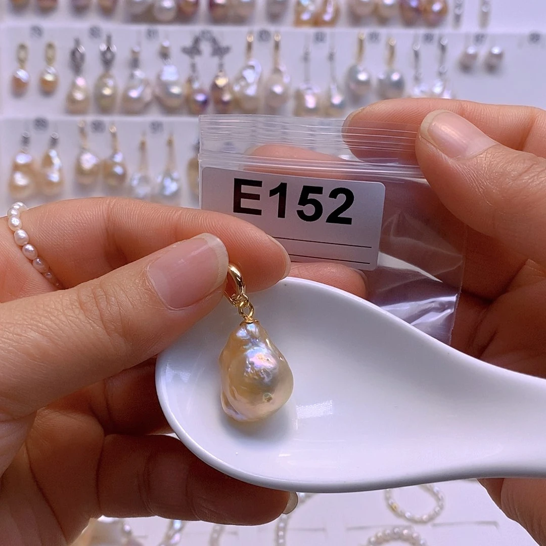 淡水珍珠颈饰银S925镶嵌