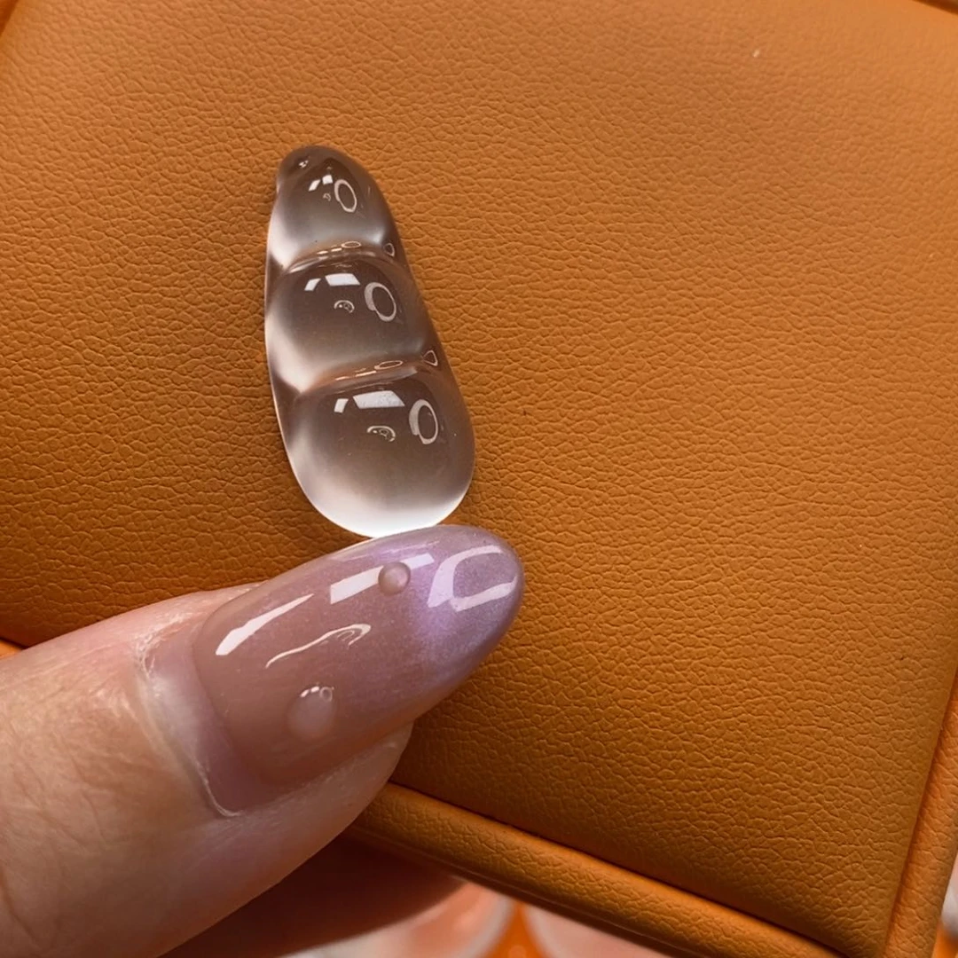 石英质玉豆子未镶嵌虾*