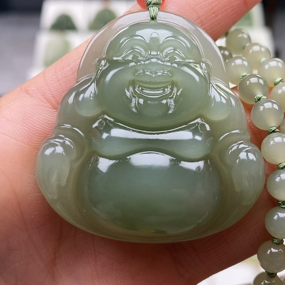 和田玉颈饰未镶嵌45