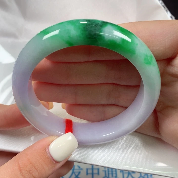 翡翠手镯未镶嵌54圈0205