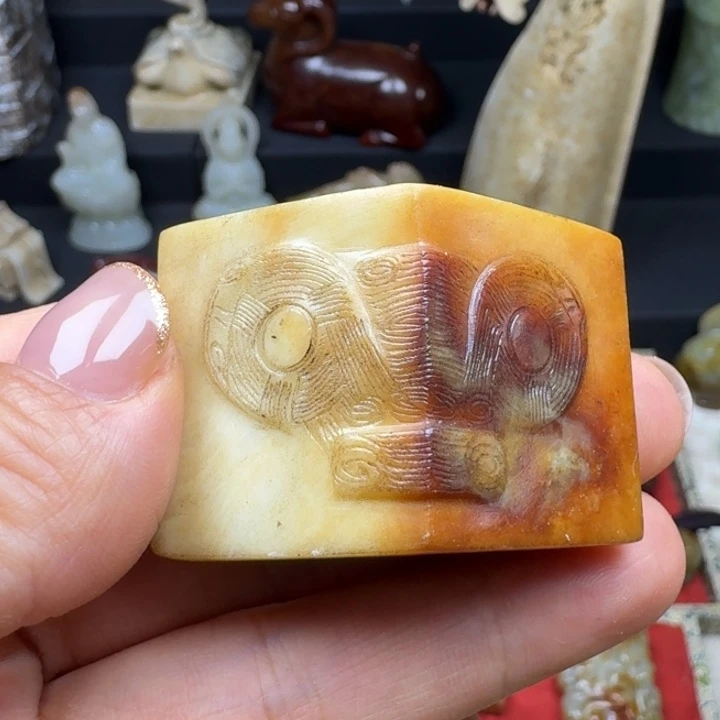 和田玉未镶嵌挂件阿*提