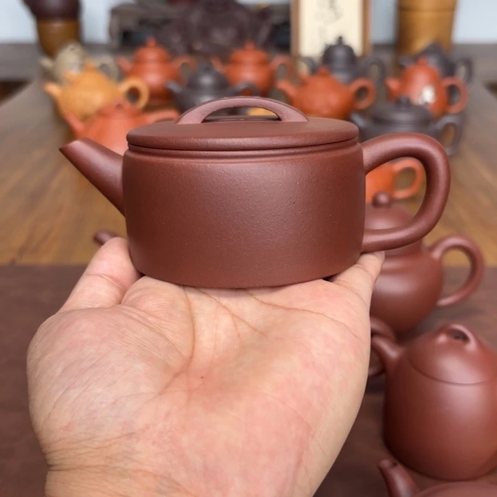 茶壶紫砂汉瓦180毫升底槽清