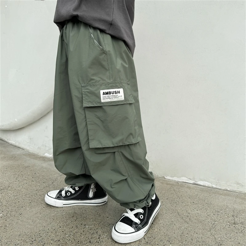 【现货福利】男童防水休闲裤25年春夏新款宽松裤|24ak20裤子