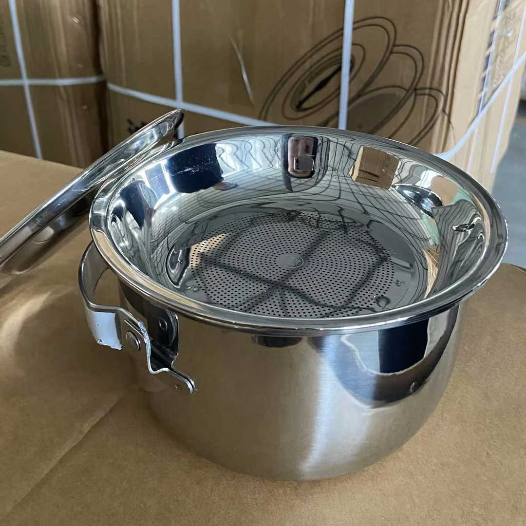 18cm带盖滤油小锅