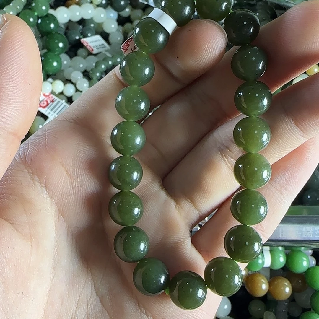 和田玉手链未镶嵌137