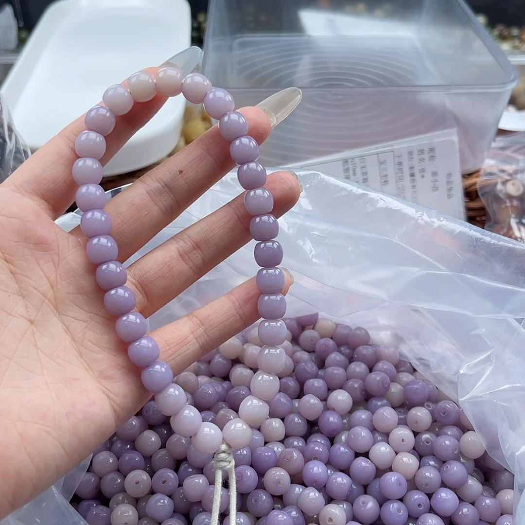 白玉菩提吊坠a9mm/150颗酒桶