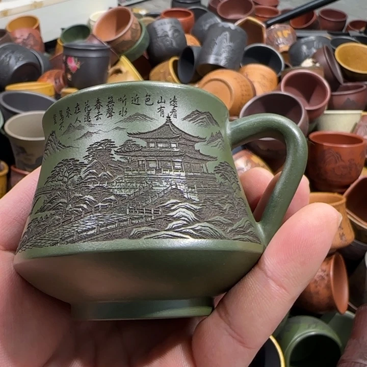 茶杯紫砂全手工制作工艺