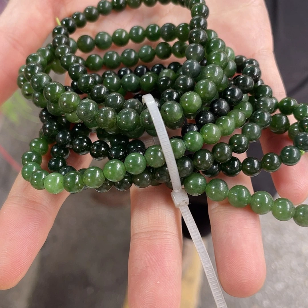 和田玉未镶嵌颈饰巴基斯坦碧玉j