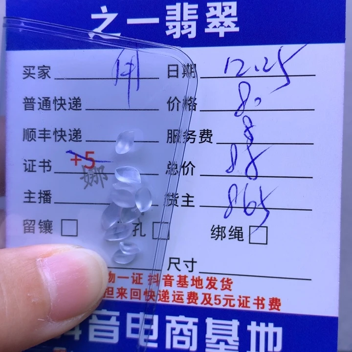 颈饰未镶嵌翡翠用***6