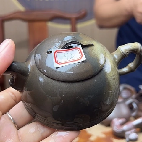 戬谷龙窑柴烧茶壶42