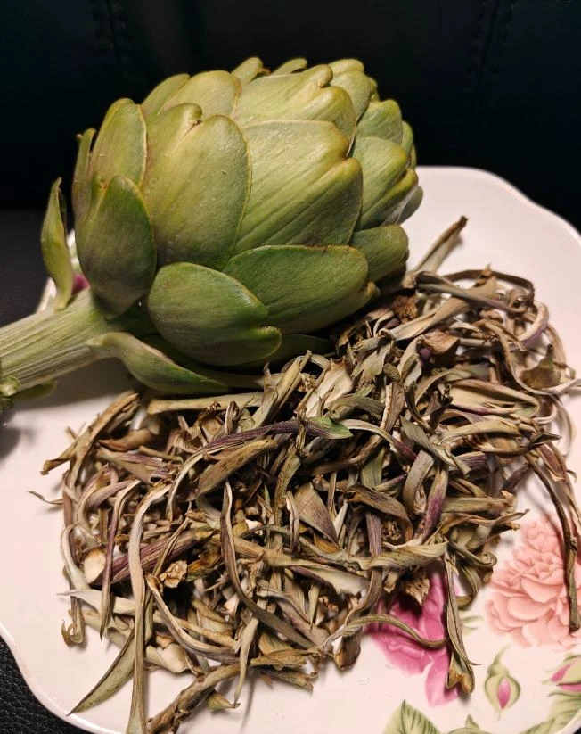 云南高原特产洋蓟茶朝鲜蓟茶新鲜蔬菜农户原生态制作产地直供