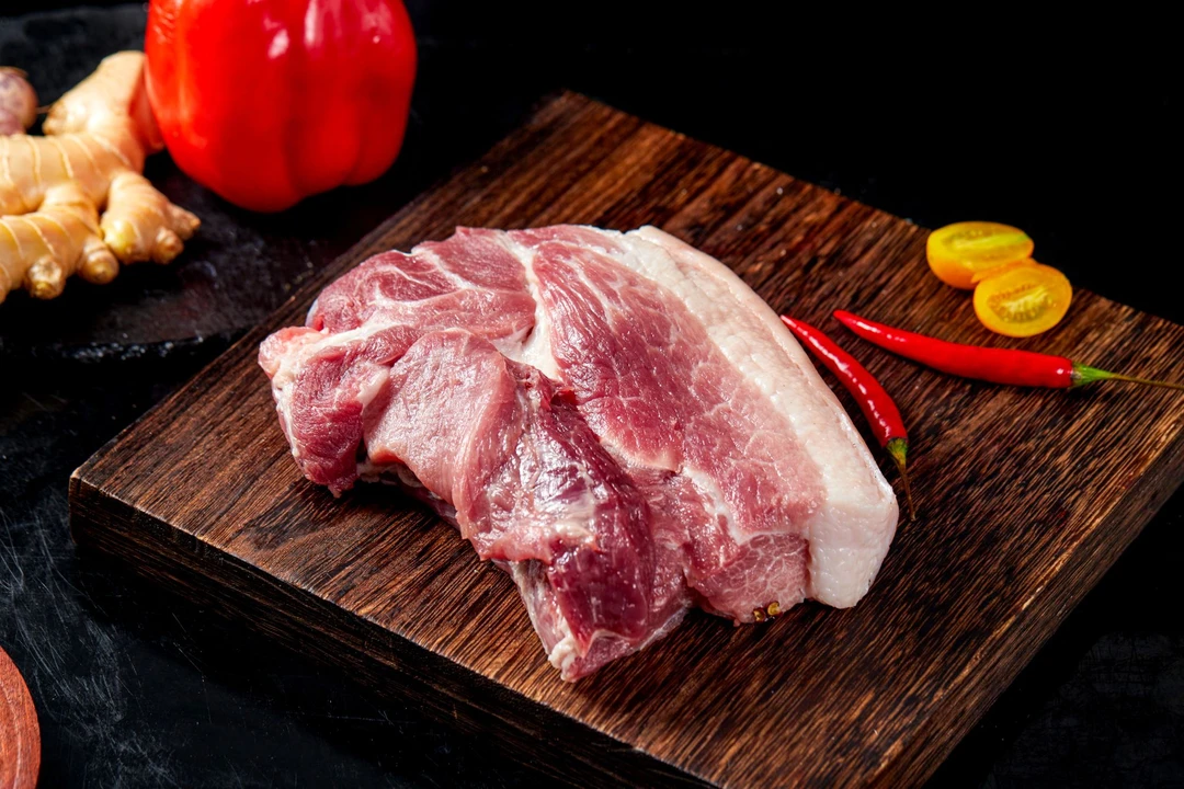 古蜀金乌生态土黑猪后腿肉