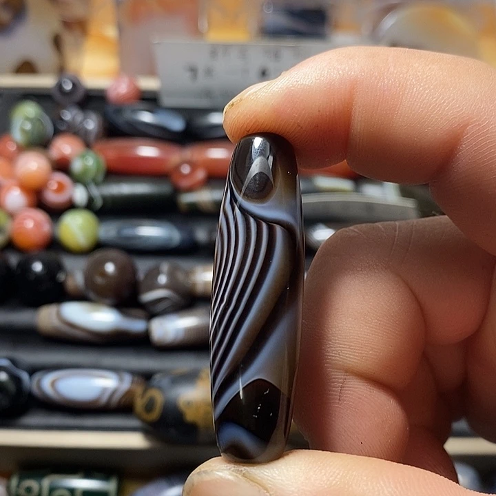 玛瑙/玉髓合金颈饰
