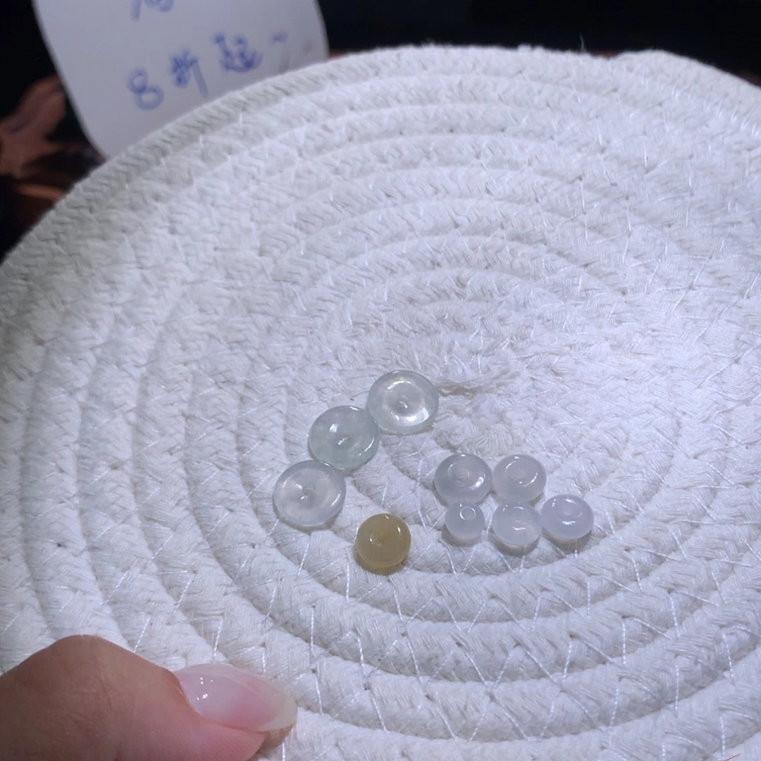 翡翠散珠特价小件发其一