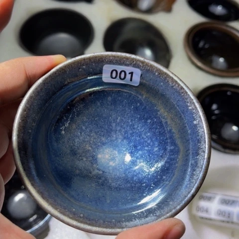 茶盏原矿原釉柴烧建盏