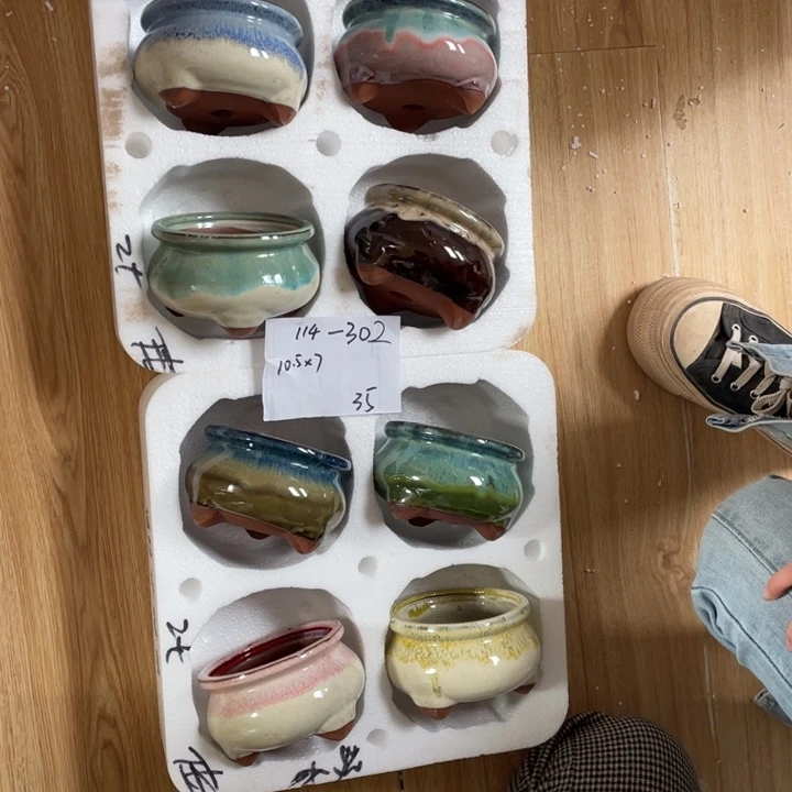 粗陶多肉花盆微瑕302