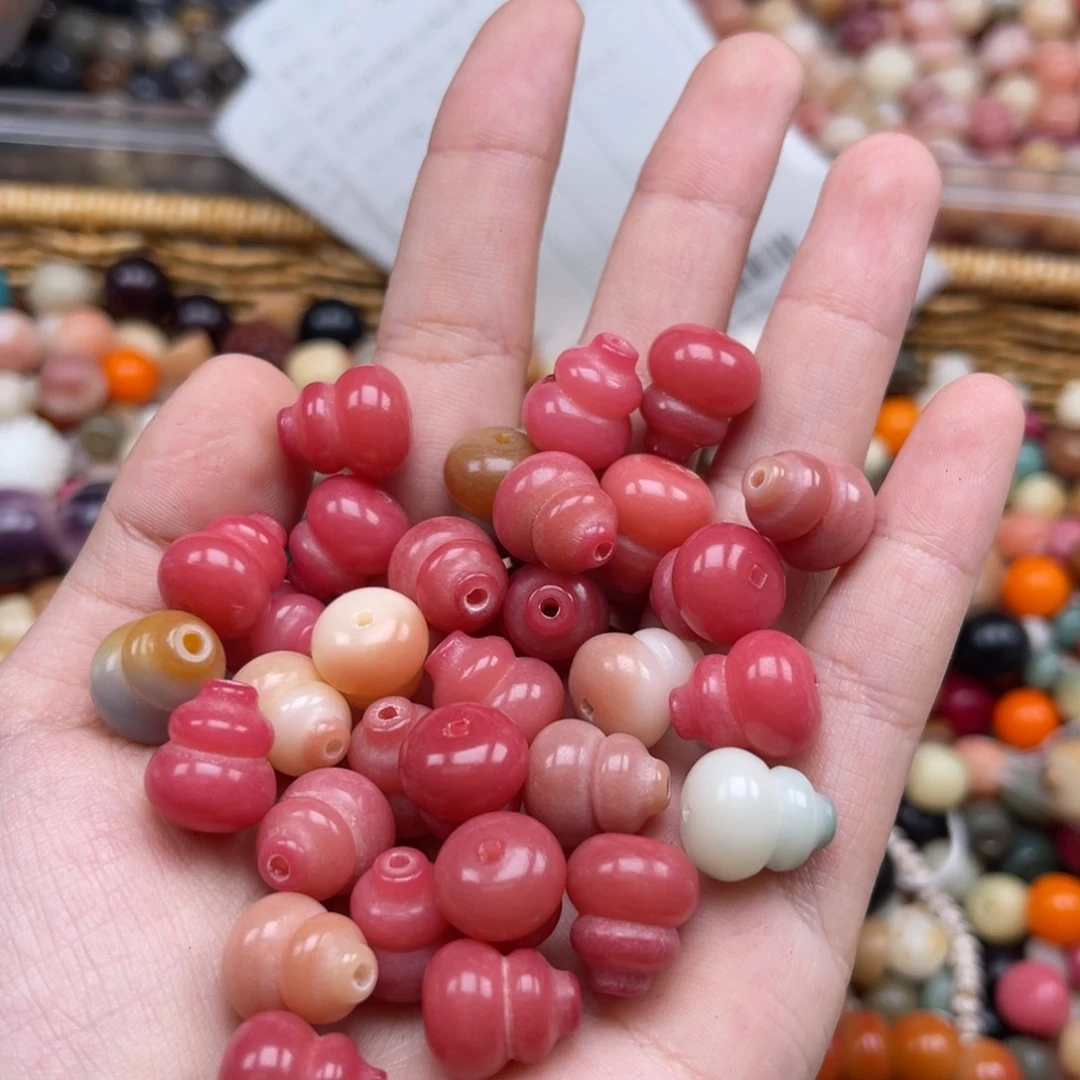 吊坠白玉菩提L****～dx13mm12葫芦250颗瑕疵