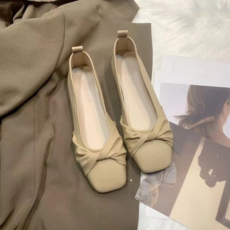玛丽珍单鞋女2025新款春季底百搭女鞋子法式百搭轻便温柔豆豆禧悦