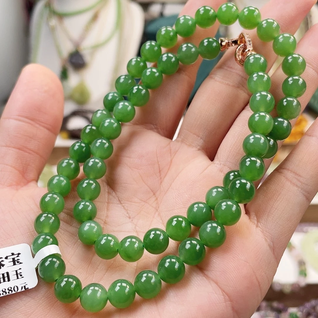 未镶嵌手链和田玉猪**?8