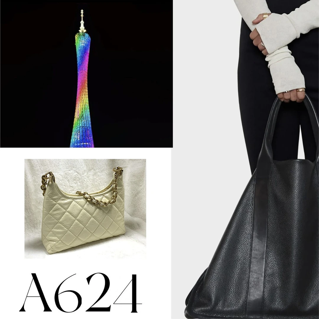 【A624】2025年新款大容量女包时尚百搭多功能女包