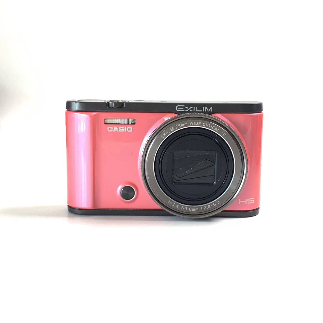 95新 Casio/卡西欧 zr3500 枚红色 1210万像素 ccd