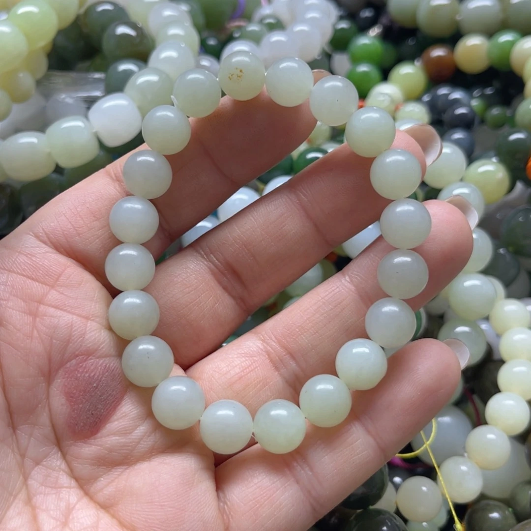 和田玉手链未镶嵌