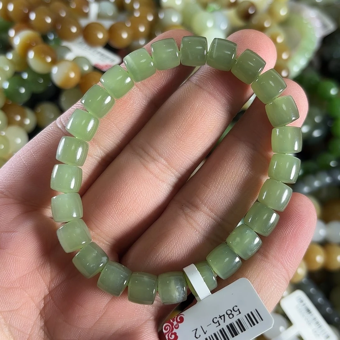 和田玉手链未镶嵌W6