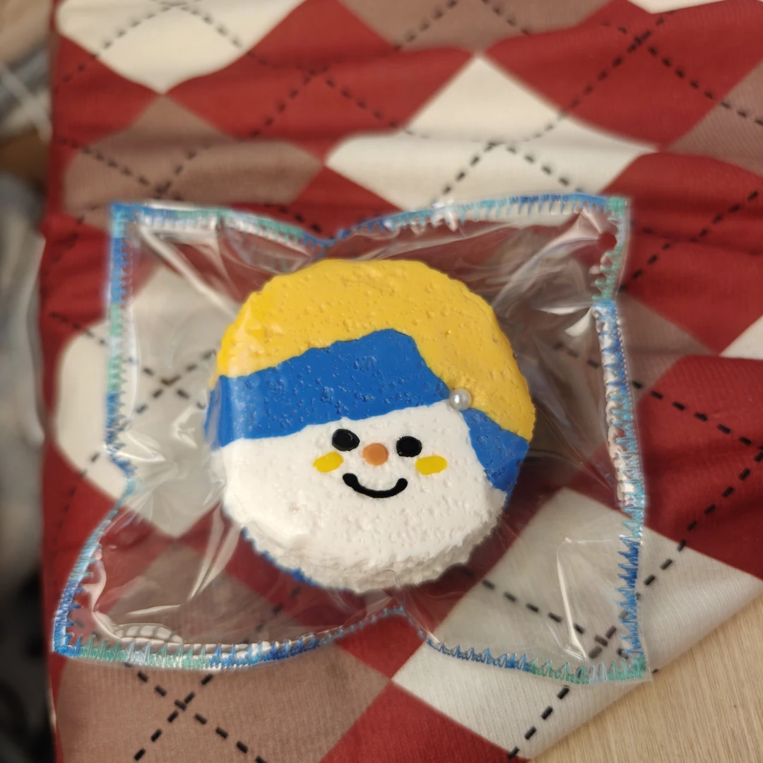 珍珠少女食品级硅胶捏捏乐（软干巴泥）