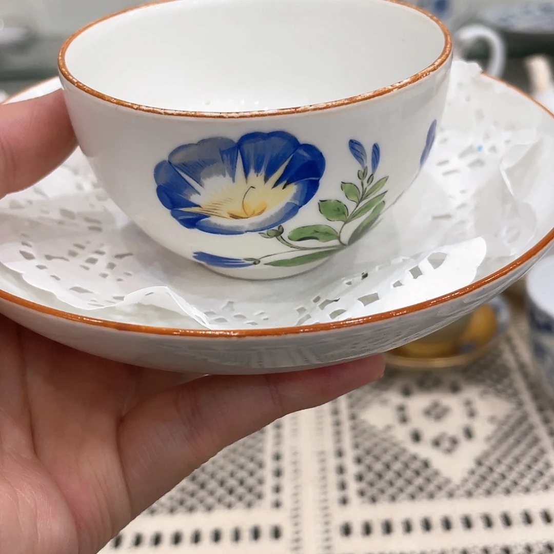 摆件中古一等红茶杯