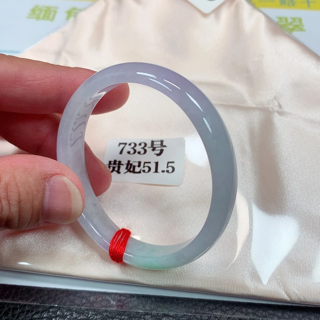 【闪购商品】未镶嵌手镯（贵妃镯）翡翠733号