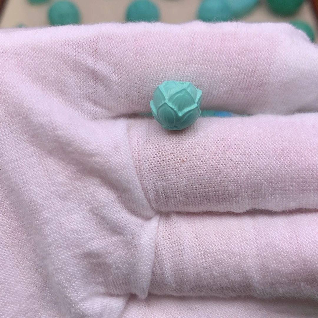 原生态散珠配珠莲花卡10
