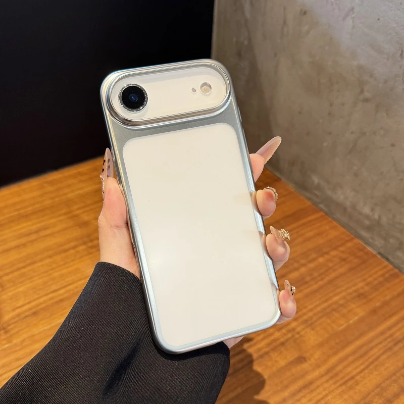 适用于iPhoneAir手机壳新款超薄磨砂电镀苹果17promax全包防摔硬