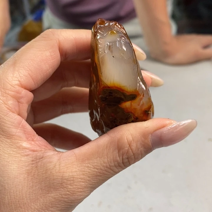 玛瑙/玉髓吊坠(不含链)未镶嵌