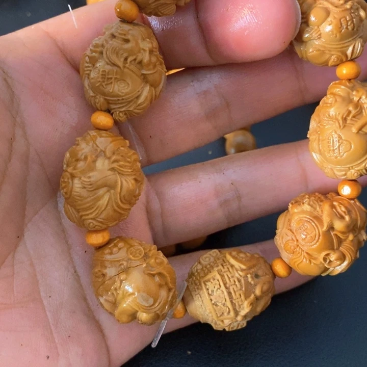 橄榄核手串/手链橄榄微瑕2.0财神