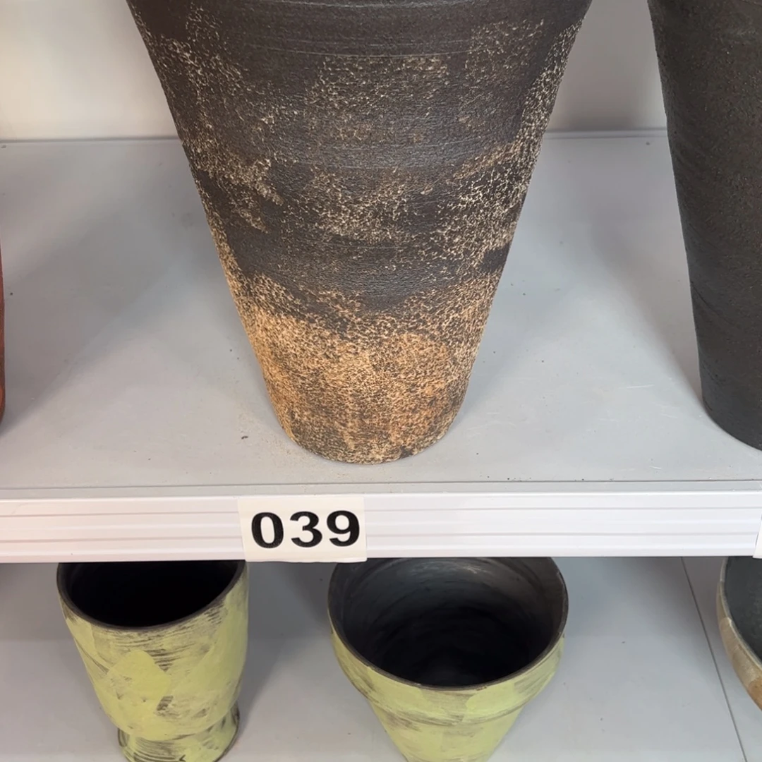 老***光景德镇手工花盆有孔