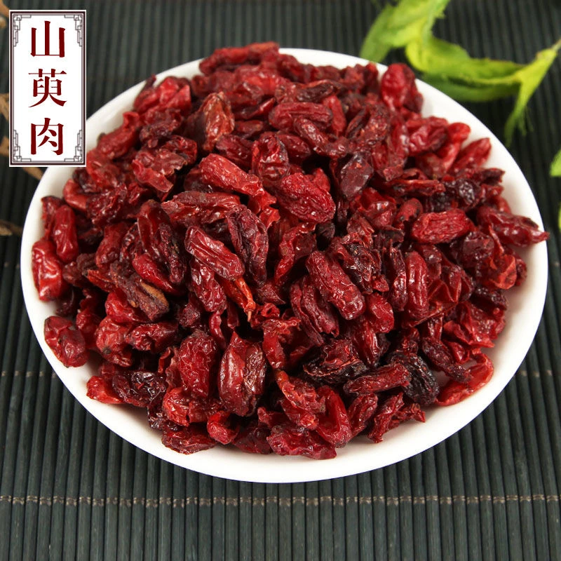 精选无核无硫山茱萸干可配枸杞桑椹泡水泡酒