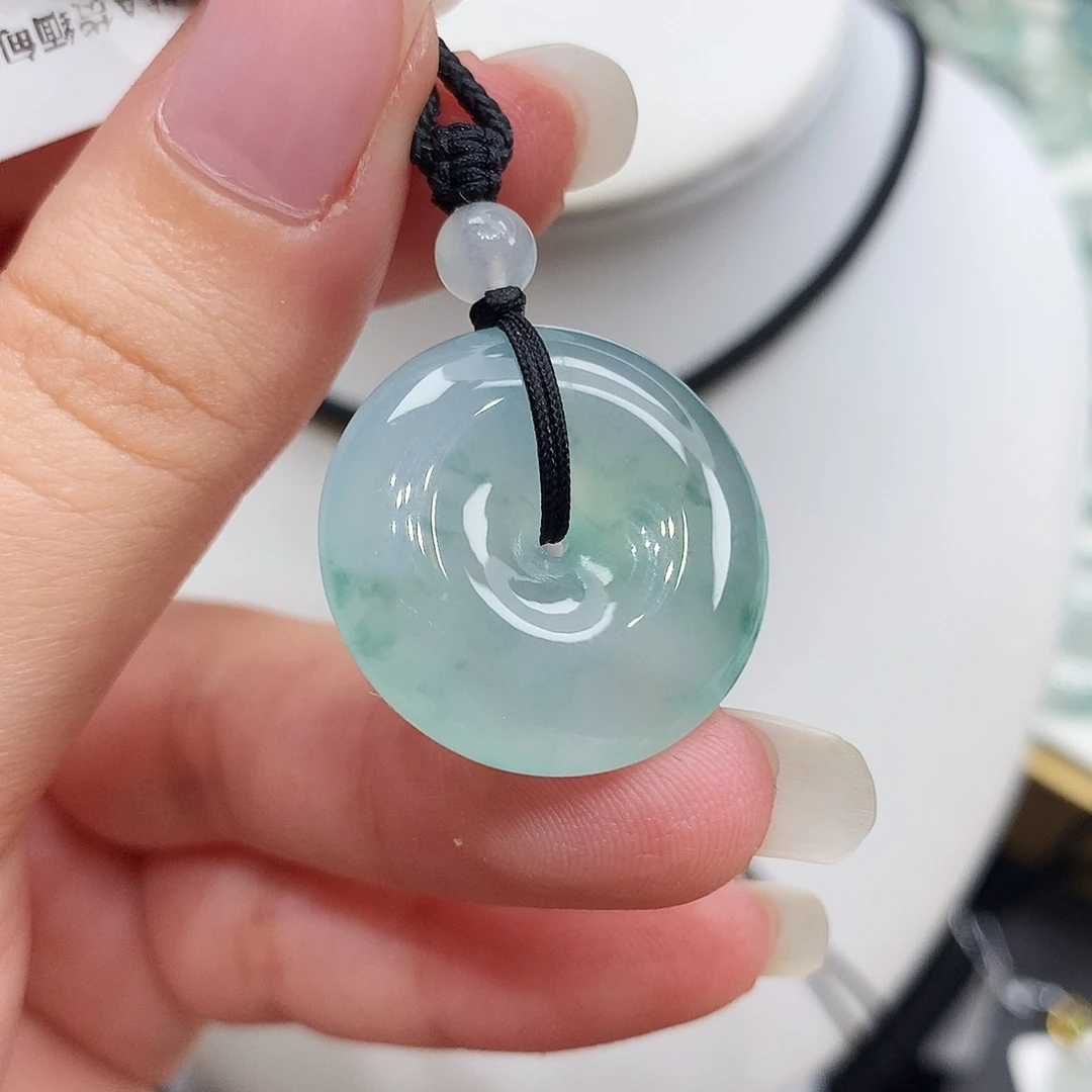 翡翠未镶嵌胸饰翡翠59，22.9/6.3